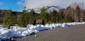 Villarica National Park entrance. Pucon, Chile.