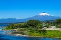 Villarica volcano in Chile Royalty Free Stock Photo