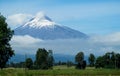 Villarica volcano from the road
