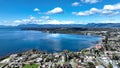 Villarrica Lake At Villarrica In Los Lagos Chile. Royalty Free Stock Photo