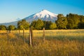 Villarrica Volcano in the Araucania Region at southern Chile