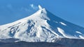 Villarrica Volcano At Pucon In Los Rios Chile. Royalty Free Stock Photo