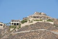 Villas on mountainside