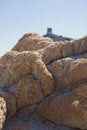 Villasimius tower - Sardinia, Italy Royalty Free Stock Photo