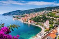 Villefranche sur Mer, France. Seaside town on the French Riviera.