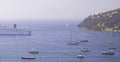 Villefranche-sur-Mer harbour, Cote D'Azur, South o