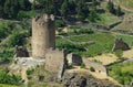 Villeneuve Castello di Chatel-Argent Royalty Free Stock Photo