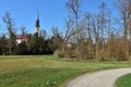 Villette-park in the town of Cham, canton of Zug, Switzerland.