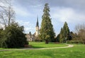 Villette-park in the town of Cham, canton of Zug, Switzerland.