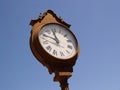 Villiage Clock I Royalty Free Stock Photo