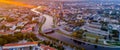 Vilnius aerial photo Royalty Free Stock Photo
