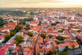 Vilnius aerial Royalty Free Stock Photo