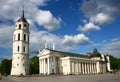 Vilnius Cathedral in Lithuania Royalty Free Stock Photo