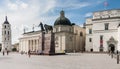 Vilnius. Cathedral Square. Lithuania Royalty Free Stock Photo