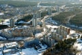 Vilnius city aerial view Royalty Free Stock Photo