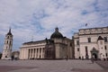 Vilnius City Cathedral Square Royalty Free Stock Photo