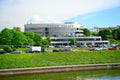 Vilnius city Forum Palace on spring time Royalty Free Stock Photo
