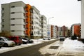 Vilnius city houses in Zirmunai district Nord city