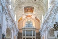 Vilnius, Lithuania - April 27, 2019: Interior of Sts. Peter and Paul Church in Vilnius, Lithuania Royalty Free Stock Photo