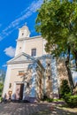 VILNIUS, LITHUANIA - AUGUST 15, 2016: Orthodox Church of the Holy Spirit in Vilnius, Lithuani