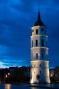 Vilnius, Lithuania, cathedral square Royalty Free Stock Photo