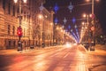 Vilnius Lithuania, Christmas time Royalty Free Stock Photo