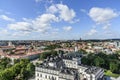 Vilnius, lithuania, europe, view from the hill of gediminas