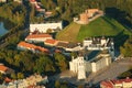 Vilnius, Lithuania. Gothic Upper Castle. Cathedral and Palace of the Grand Dukes of Lithuania. Royalty Free Stock Photo