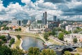 Vilnius, Lithuania. Hanner Tower, Church Of St Raphael Archangel Royalty Free Stock Photo