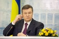 Vilnius/Lithuania June 12, 2013 Former Ukrainian President Viktor Yanukovych