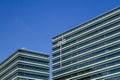 Vilnius, Lithuania - 29 June, 2016: New Baltic office building of Norwegian DNB bank close up. Royalty Free Stock Photo