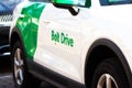 Bolt Drive, car sharing service. Short term rental car