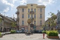 EASTER EGG MARGUTIS SCULPTURE in Vilnius Royalty Free Stock Photo