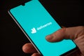 Deliveroo. Food ordering and delivery service. Takeaway food app