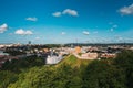 Vilnius, Lithuania. Tower Of Gediminas Gedimino In Vilnius, Lithuania. Historic Symbol Of The City Of Vilnius And Of Royalty Free Stock Photo