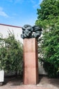 Vilnius. Monument to composer Stanislaw Moniuszko