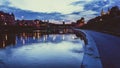 Vilnius night river