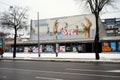 Vilnius old abandoned movie theater Lietuva in city centre