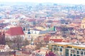 Vilnius old town, center of the capital of Lithuania Royalty Free Stock Photo