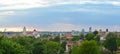 Vilnius old town panorama Royalty Free Stock Photo