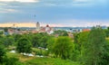 Vilnius old town panorama Royalty Free Stock Photo