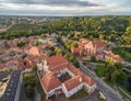 Vilnius Old Town with St. Anne& x27;s Church Royalty Free Stock Photo