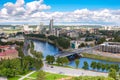 Vilnius panorama Royalty Free Stock Photo