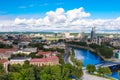 Vilnius panorama Royalty Free Stock Photo