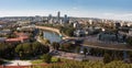 Vilnius panorama Royalty Free Stock Photo