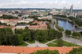 Vilnius panorama Royalty Free Stock Photo