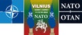 July 11, 12, 2023, the NATO Summit will be held in Vilnius. Logo of the NATO summit to be held in Vilnius in July 2023