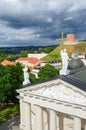 Vilnius, view at Cathedral of St. Stanislaus and St. Vladislav a