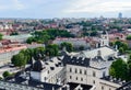 Vilnius, view of Old Town from the observation deck