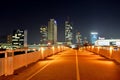 Vilnius Winter Skyscrapers Evening Time Panorama